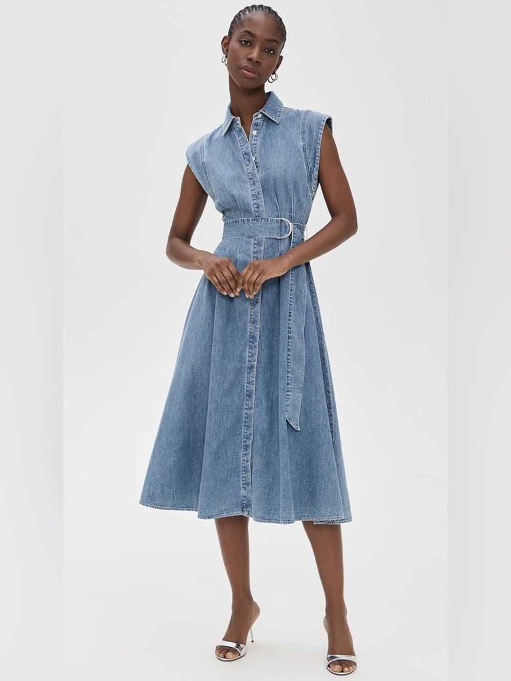 Veronica Beard Loreta Midi Dress - Picture 3 of 14